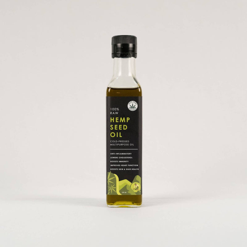 India Hemp Organicsn Hemp Seed Oil - plant based Dukan