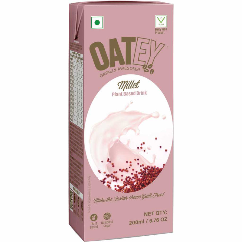 OATEY Plant-based Millets Drink, Unsweetened, 200ml