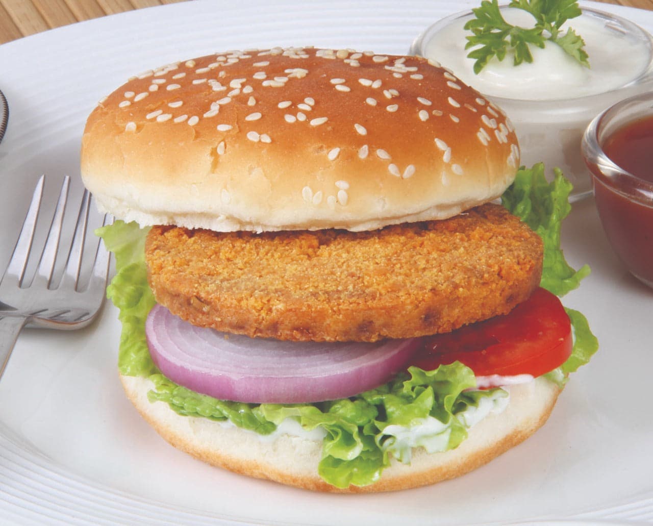 (Bengaluru, Bangalore Only) Vezlay Soya Burger Patty (220 gms) - plant based Dukan