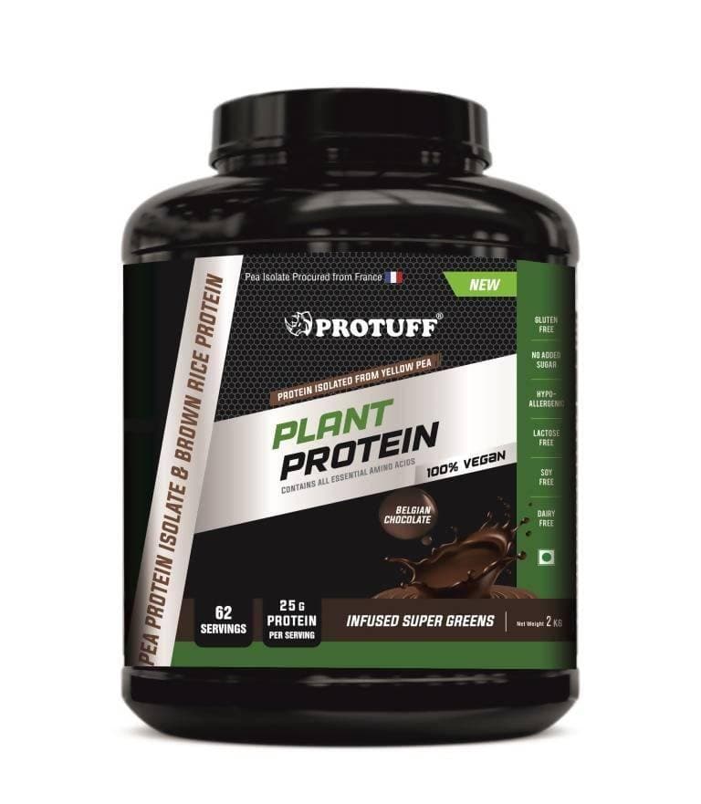 Protuff Plant Based Vegan Protein Powder Post Workout 2kg Online