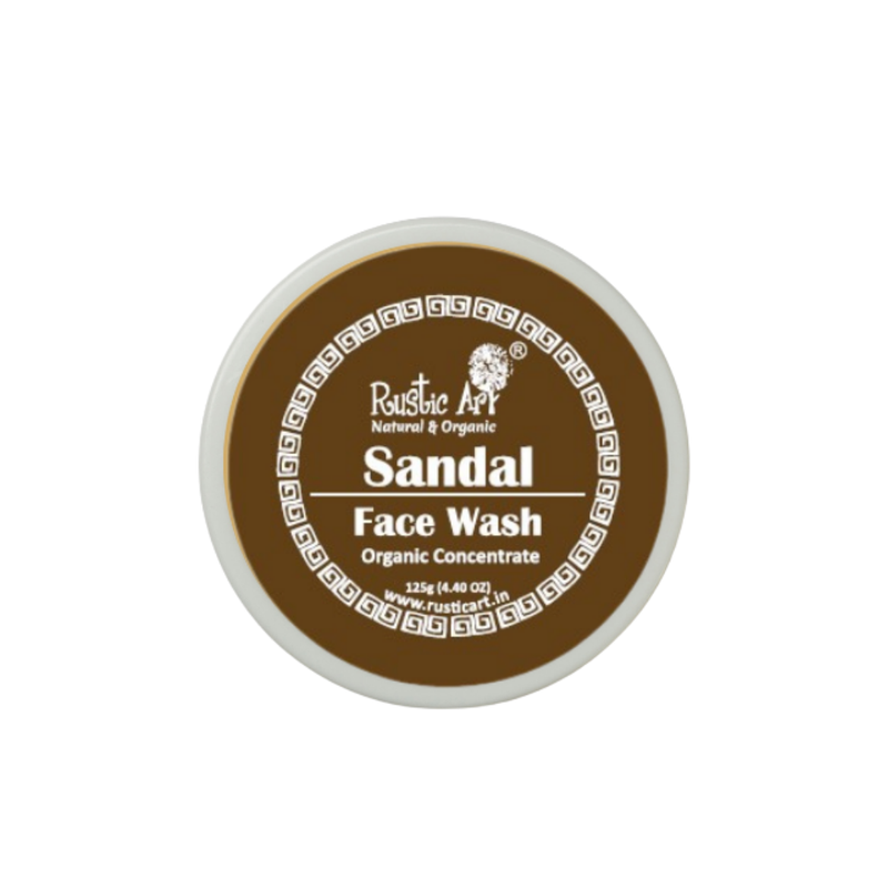 Sandal Face Wash Concentrate (125gm) | Organic, Vegan