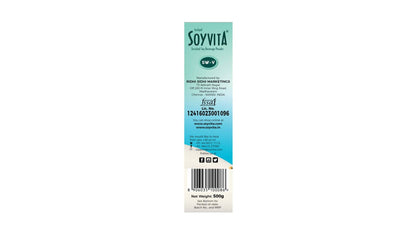 Soyvita - Sweetened Vanilla | Lactose Free | Enriched Soy Beverage Powder | Serves-15 (500 Gms)