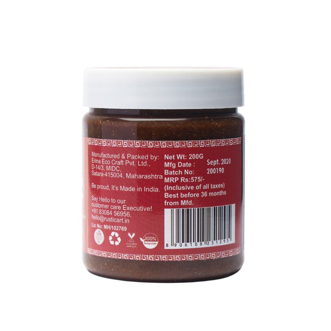 Tomato Walnut Body Scrub Concentrate (200gm) | Organic, Vegan