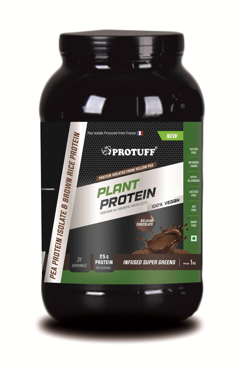 Protuff Plant Based Vegan Protein Powder Post Work Out 1kg Online
