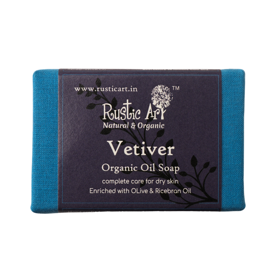 Vetiver Soap (100gm) | Organic, Vegan
