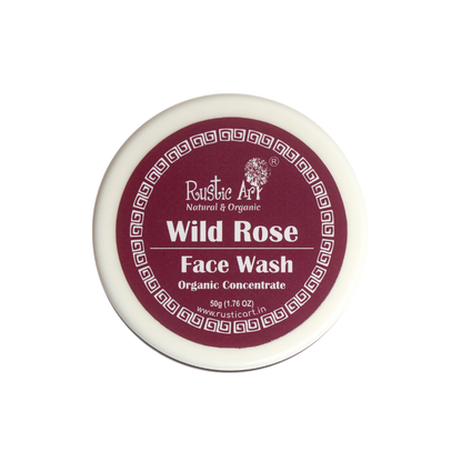 Wild Rose Face Wash Concentrate (50gm) | Organic, Vegan