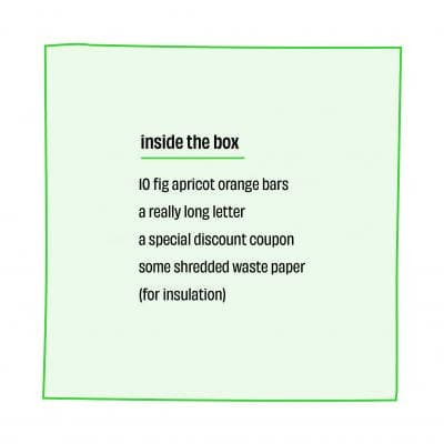 The Whole Truth : Fig Apricot Orange Energy Bars - Box of 10 - plant based Dukan