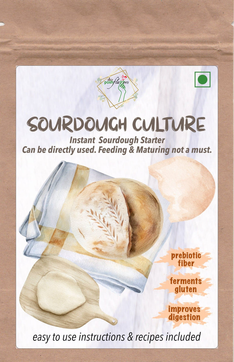 Posh Flavors Sourdough Starter Culture 50g