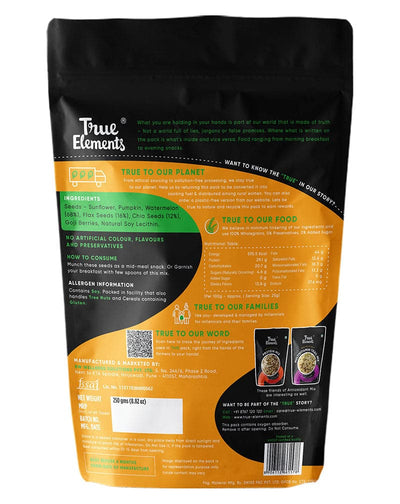 True Elements Antioxidant Mix Seeds - plant based Dukan