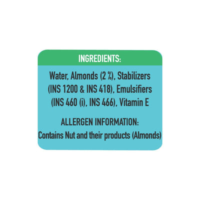 Only Earth Almond Drink Original Unsweetened, 1lit