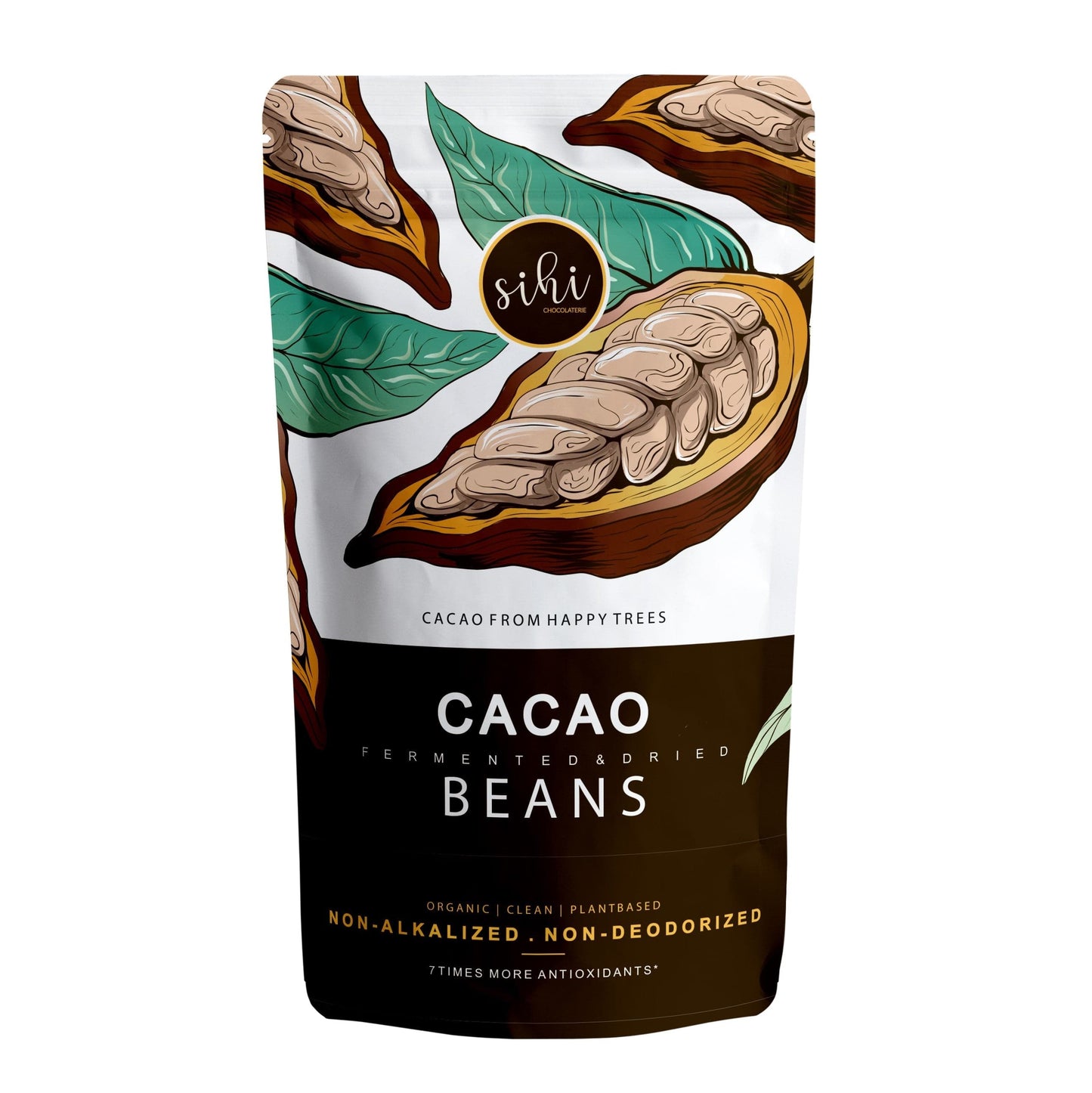 Sihi Chocolaterie Organic Cacao Beans, 150 gm