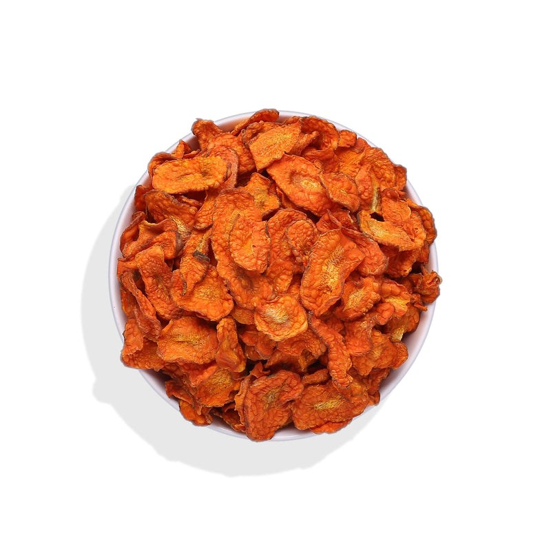 Grabz Air fried Carrot Chips (Pack of 2x25 Grams Each)