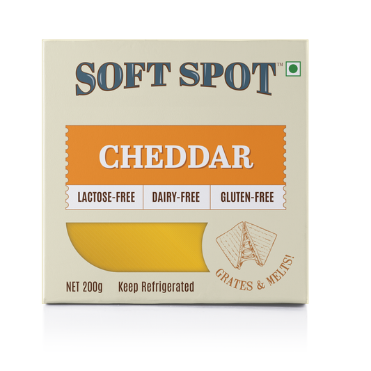 Soft Spot Foods - Plant Based Cheddar Block, 200g