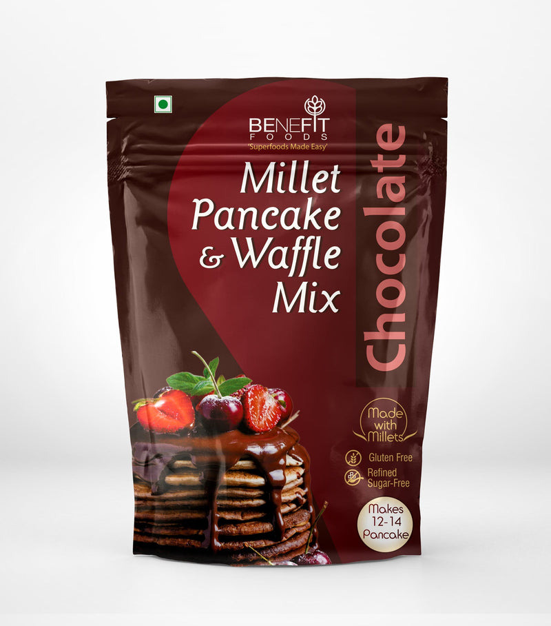 Benefit Foods-Millet Pancake Mix-Chocolate-250gm