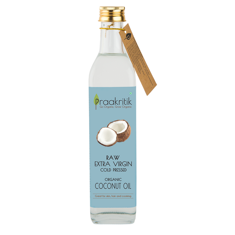 PRAAKRITIK ORGANIC EXTRA VIRGIN COCONUT OIL