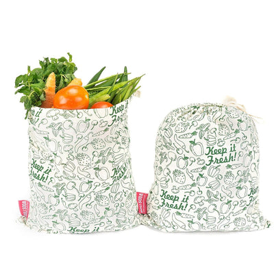 Goli Soda Reusable Cotton Produce Bags For Storage