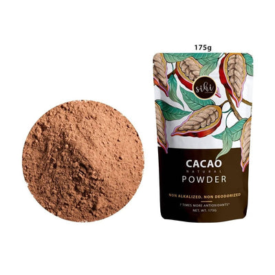 Cacao Powder for baking and cooking - Pure Cacao / Cocoa - Natural, Nutritionally Dense, Plant Based - Sihi Chocolaterie - 175 g - plant based Dukan