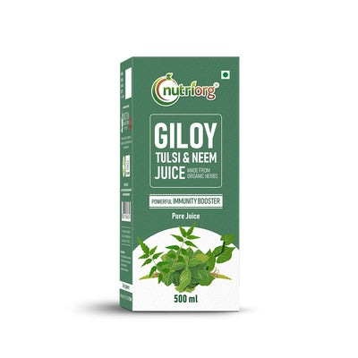 Nutriorg Giloy with Neem Tulsi  Juice 500 ml