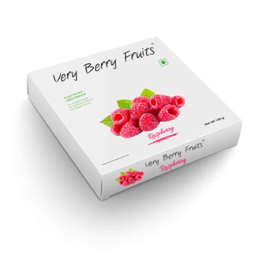 Very Berry Frozen Raspberries (150g) Bangalore & Hyderabad Vegan Dukan