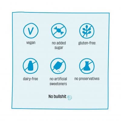 The Whole Truth : All in One Energy Bars - Box of 10 - plant based Dukan
