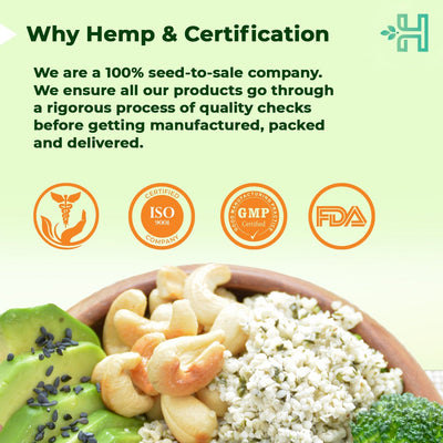 Health Horizons Hemp chocolate Protein Powder (500g)