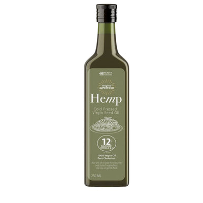Health Horizons Hemp Cold Pressed Virgin Seed Oil  (200 ml)