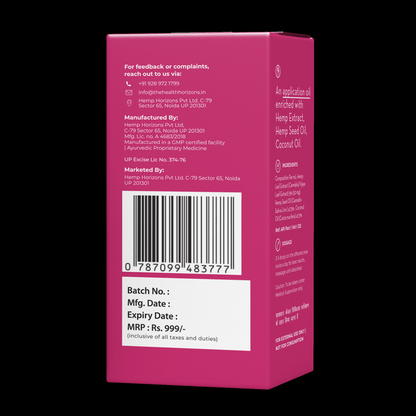 Health Horizon Hemp oil (1.250 mg) - For pain relief