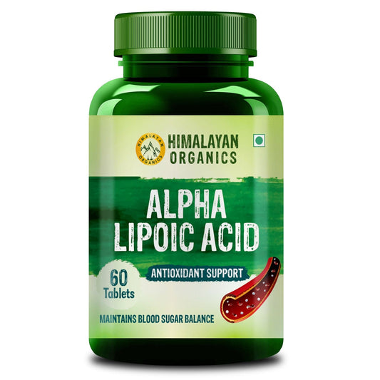 Himalayan Organics Alpha Lipoic 300mg | 60 Veg Tablets