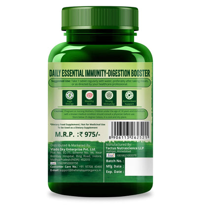 Himalayan Organics Immunity Multivitamin with Probiotics - 180 Tablets