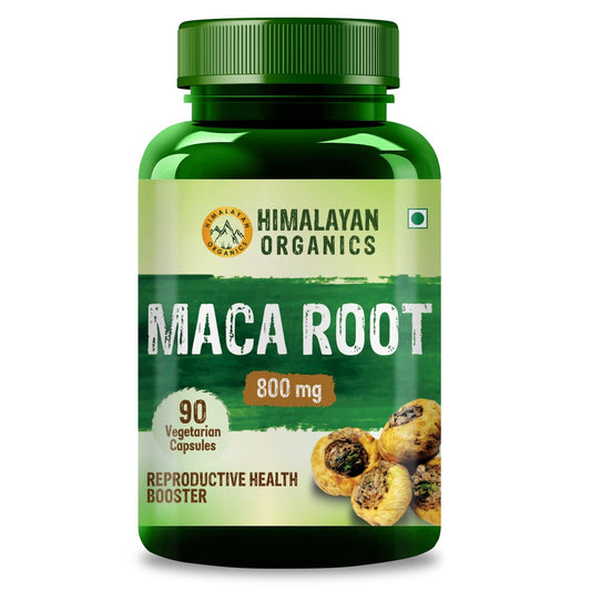 Himalayan Organics Maca Root Extract 800mg - 90 Veg Capsules
