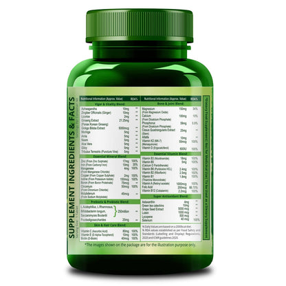 Himalayan Organics Multivitamin with Probiotics (60 Tablets)