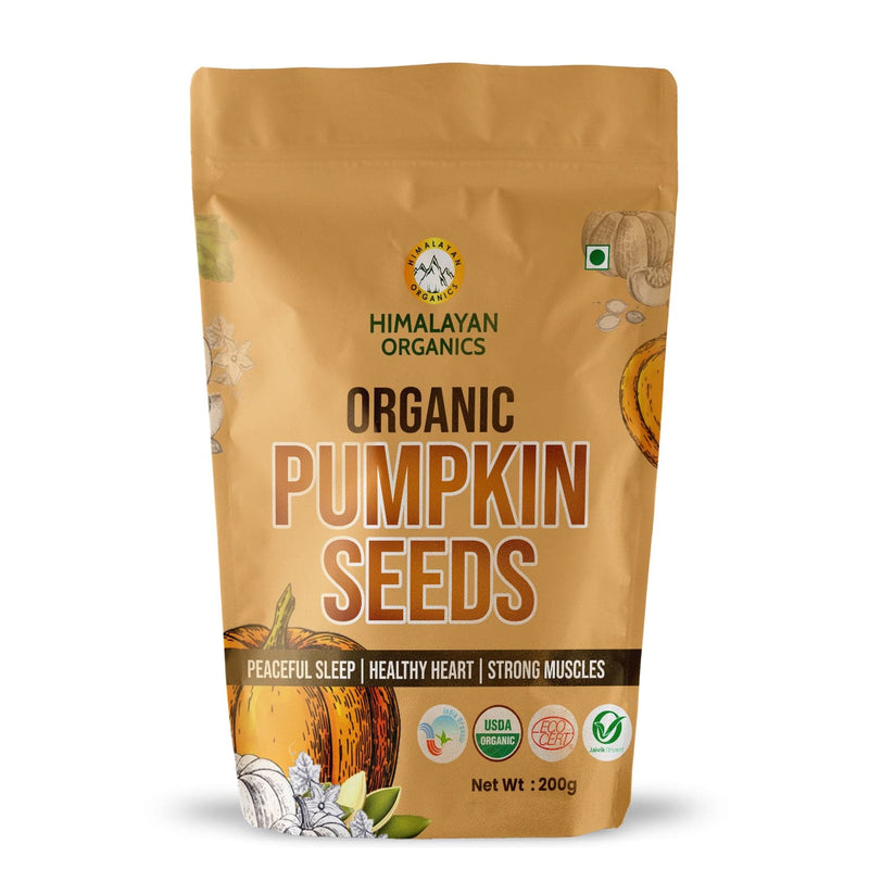 Himalayan Organics Certified Organic Pumpkin Seeds 200g