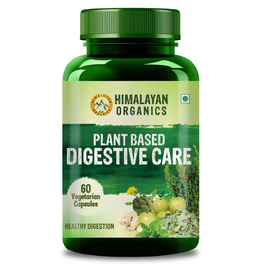 Himalayan Organics Plant Based Digestive Care 500 Per Serve 60 Veg Capsules