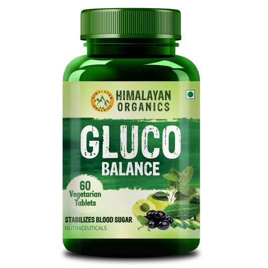 Himalayan Organics Gluco Balance | 60 Veg Tablets