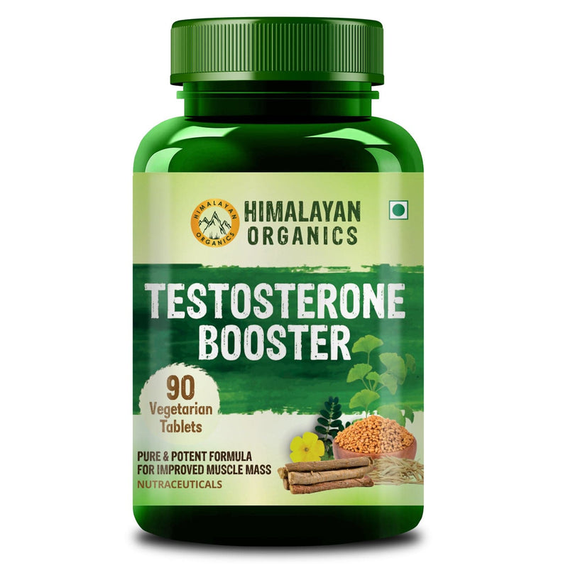 Himalayan Organics Testosterone Booster | 90 Veg Tabs