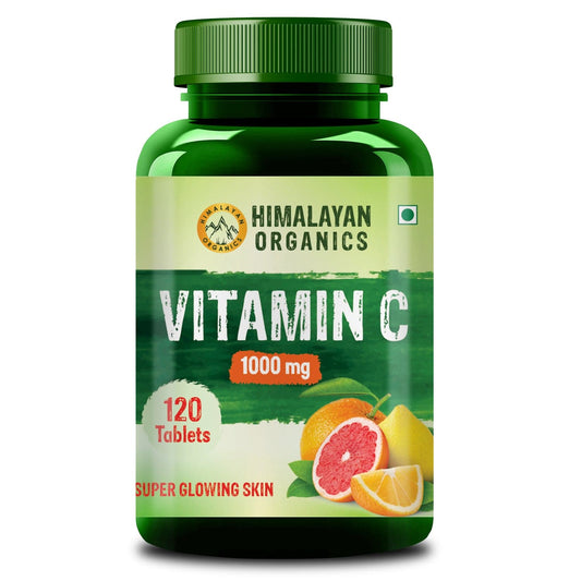 Himalayan Organics Vitamin C 1000mg Tablets | 120 Vegan Tabs