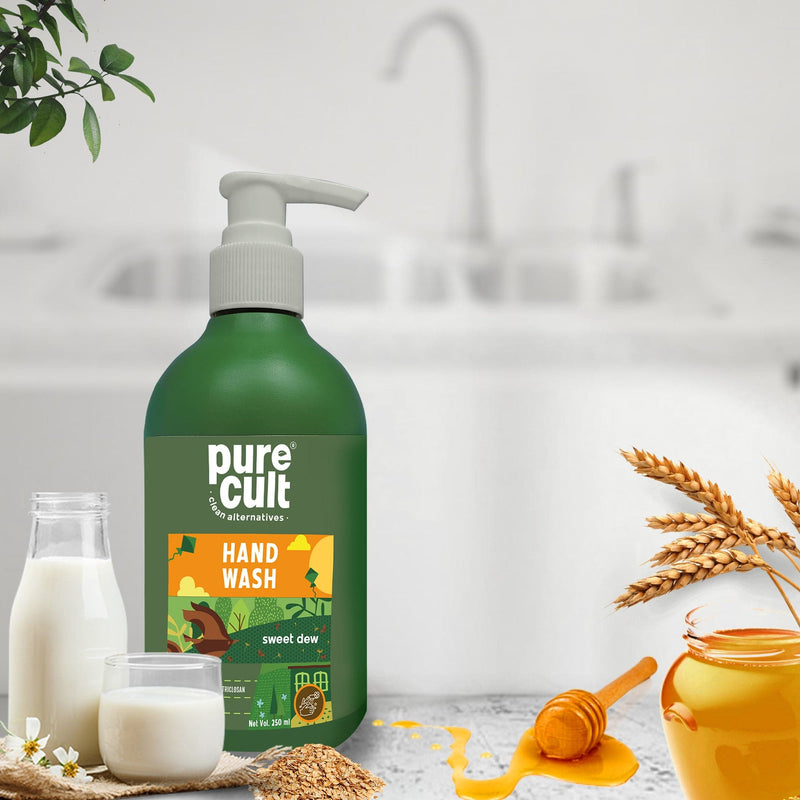 PureCult Sweet Dew Handwash 250 ML (pack of 3)