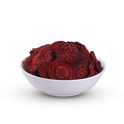 Grabz Air fried Beetroot Chips (Pack of 2 x 30 grams) (Dehydrated, Cooked with air, Sprinkled olive oil)