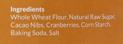 Plattered Cacao Nibs & Cranberries Cookie Mix (Whole Wheat) 360g