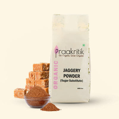 Praakritik Organic Jaggery Powder 500 G (Pack Of 2)