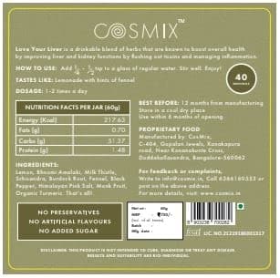 Cosmix - Love Your Liver - 60gm