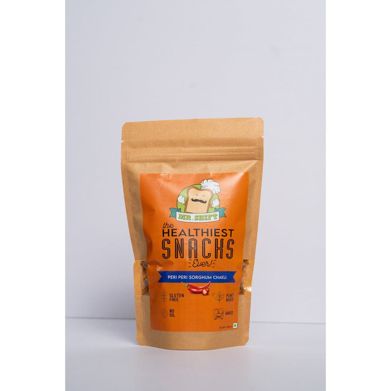 Mr. Shift Peri Peri Sorghum Sesame Chakli - 100gms