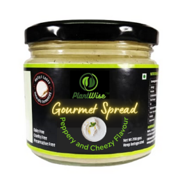 PlantWise Gourmet Spread, Pepper & Cheezy Flavour 200 gms