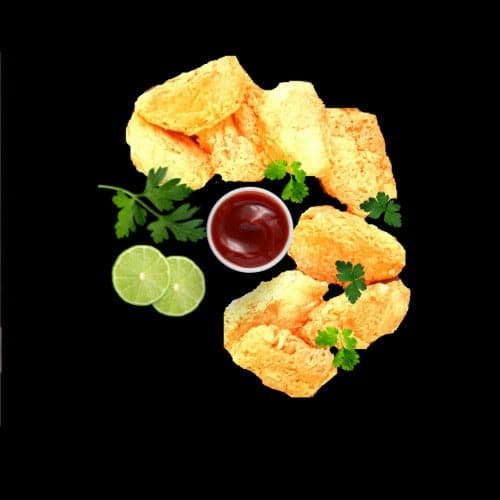 PlantWise Crispy Cheesy Nuggets - Needs No Oil to Cook, 200g