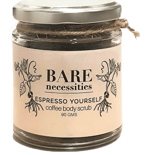 Bare necessities- Espresso Yourself Coffee Body Scrub (90g) - plant based Dukan