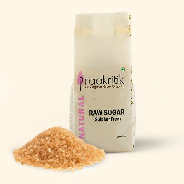 Praakritik Natural Raw Sugar 500 G (Pack of 5)