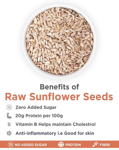 True Elements Raw Sunflower Seeds - plant based Dukan