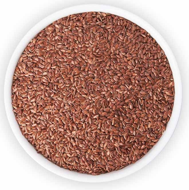 True Elements Roasted Flax Seeds - plant based Dukan