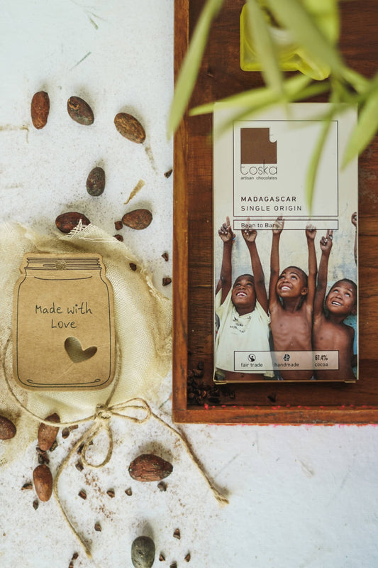 Toska - Madagascar - Single Origin Dark Chocolate - 70gm - plant based Dukan