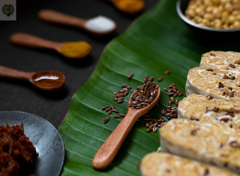Tempeh Chennai Soybean Flax Seeds Tempeh 200g Online India